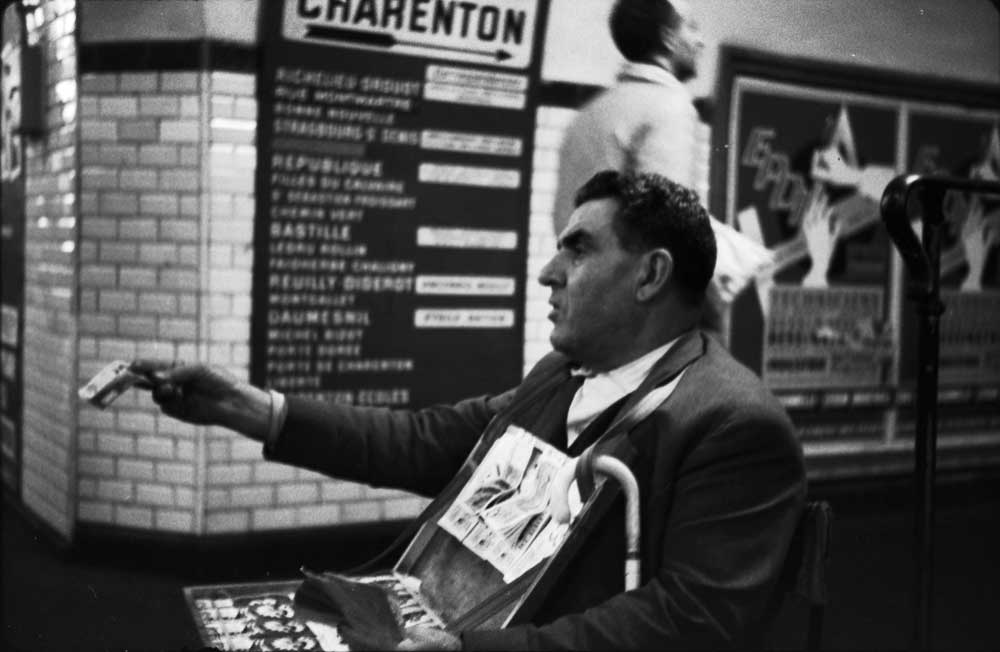 Lottery Tickects - Parisian Subway 1964
